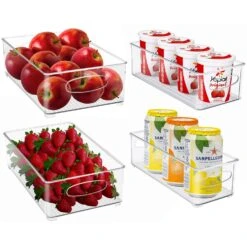 Clear Storage Bins
