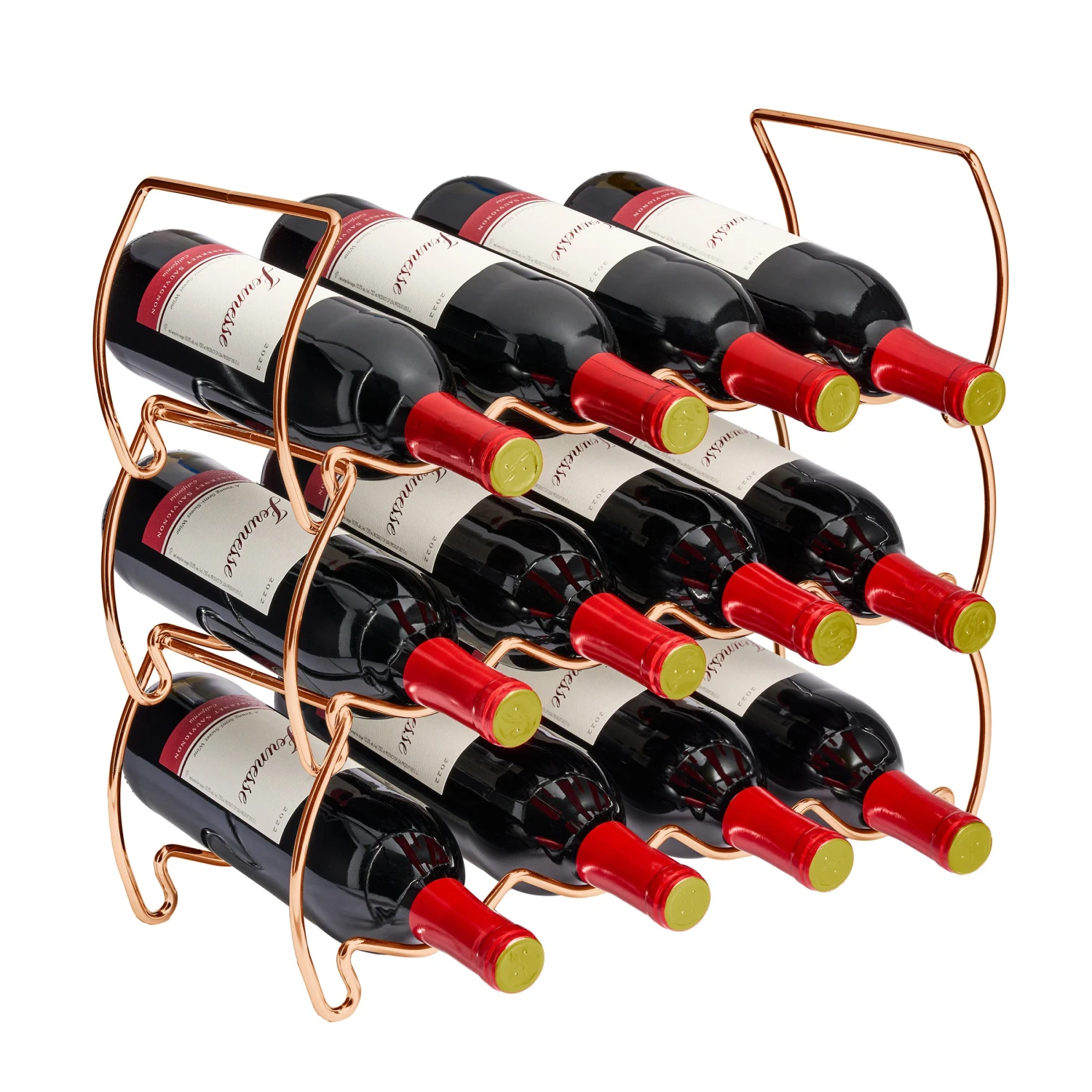 12 Bottle Metal Detachable Wine Rack (3 Tier) 3 12 Bottle Metal Detachable Wine Rack (3 Tier)