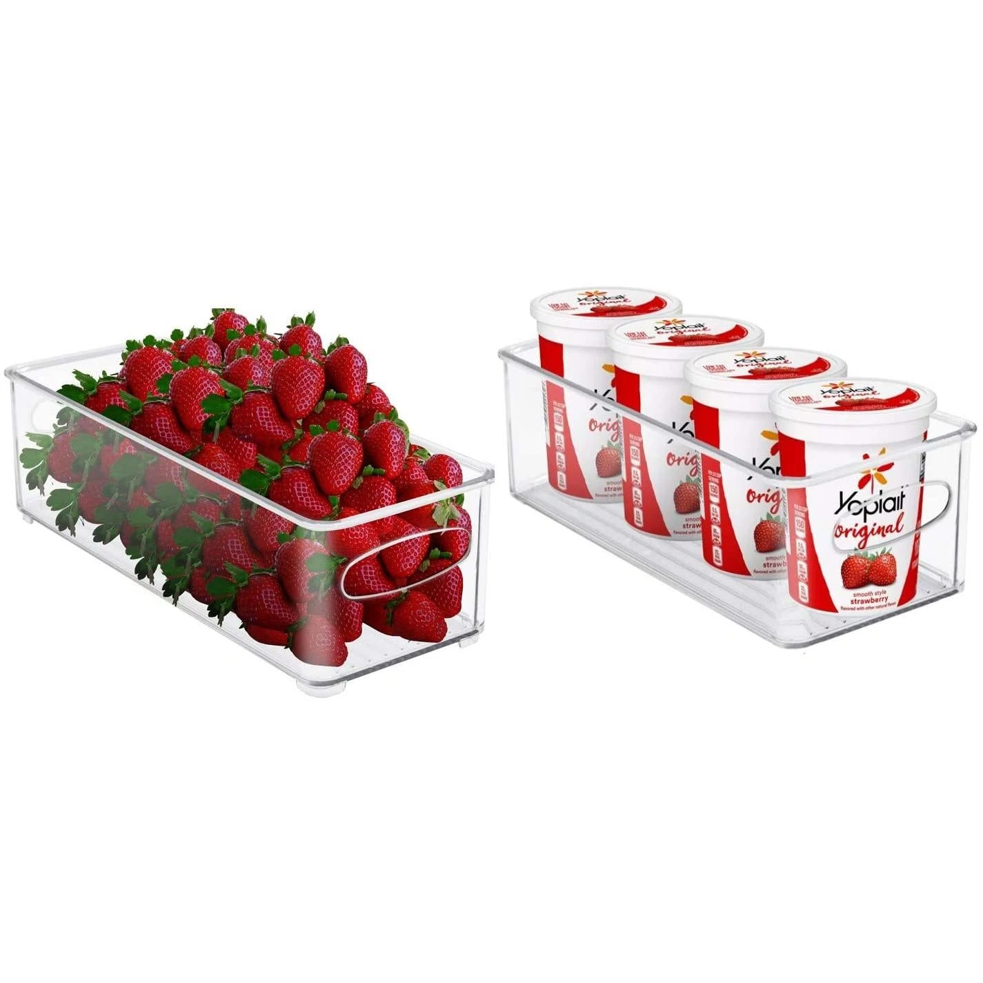 Narrow Pantry Container Bins 4 Narrow Pantry Container Bins - Image 2