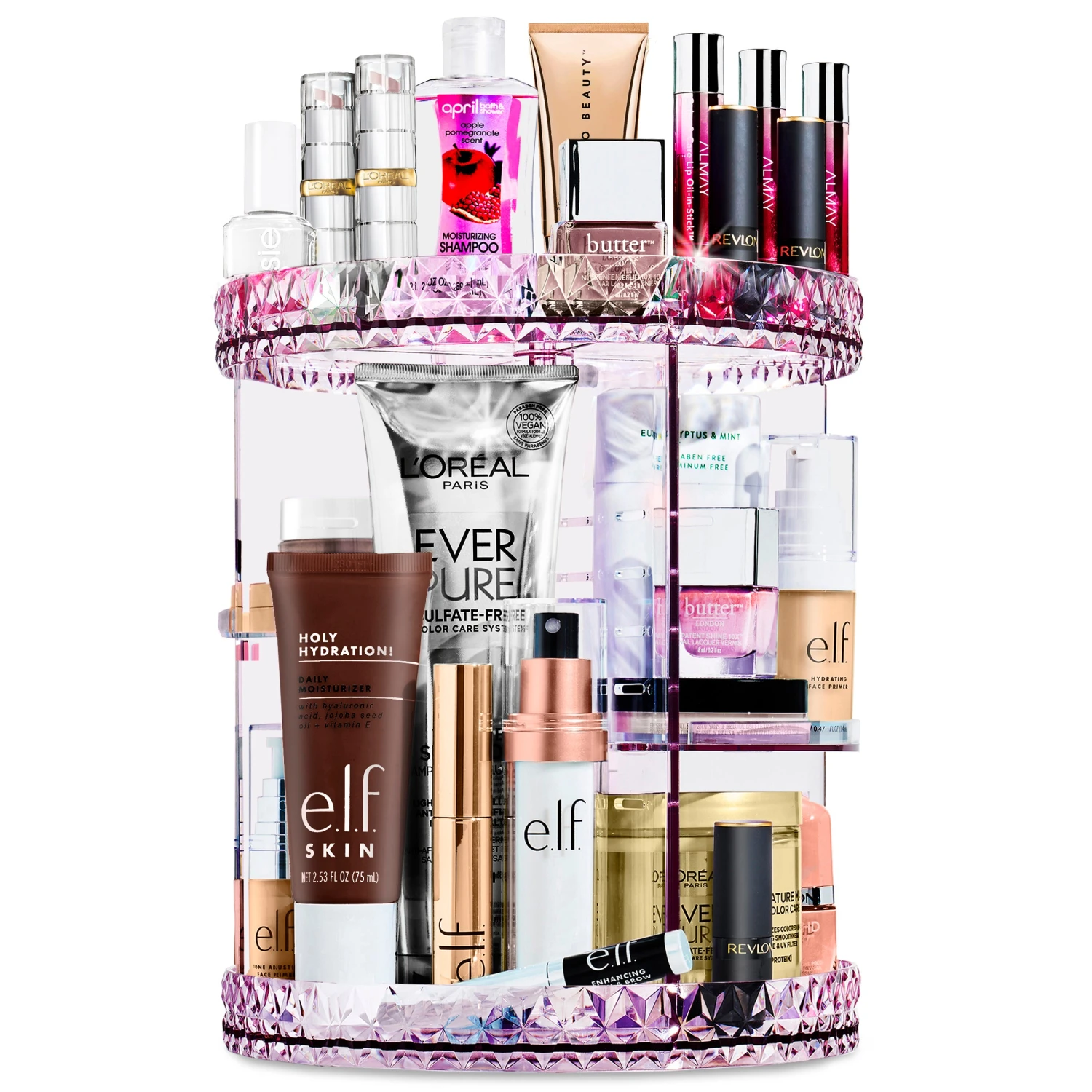360° Makeup Organizer Carousel 13 360° Makeup Organizer Carousel - Image 11