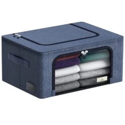 Small Storage Bin With Metal Frames (Single Pack) 27 Small Storage Bin With Metal Frames (Single Pack) -Sorbus Decor Shop 1 bda8bf91 0c07 44df b5f4 bccd928c88c3