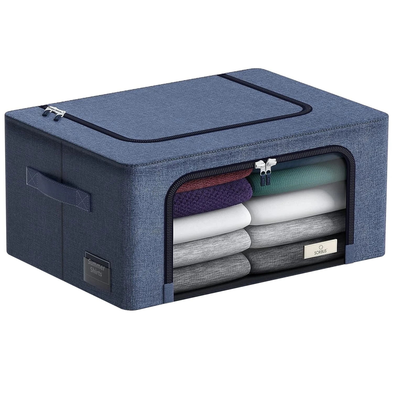 Small Storage Bin With Metal Frames (Single Pack) 13 Small Storage Bin With Metal Frames (Single Pack) - Image 11