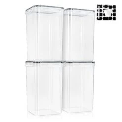 Tall Large Airtight Food Storage Containers (4 Pack) 14 Tall Large Airtight Food Storage Containers (4 Pack) -Sorbus Decor Shop 1 c7568087 befe 4a18 8242 ee48c522d5ac