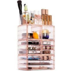 Makeup Organizer Case (12 Drawer 4Pc) -Sorbus Decor Shop 1 d2a4b04b 6454 45d3 8a35 2212f5f77d57