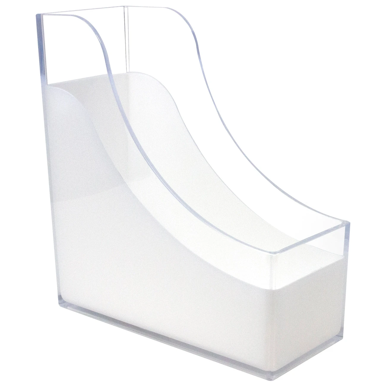 Acrylic Desk Organizer - Magazine Holder 4 Acrylic Desk Organizer - Magazine Holder - Image 2