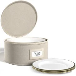 China Storage Dinner Plate Container Dinnerware Organizer (1 Piece)