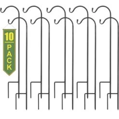 Shepherd's Hook Stakes (Set Of 4) -Sorbus Decor Shop 1 d7febfe5 d902 4133 8dad 0b2066d546d8