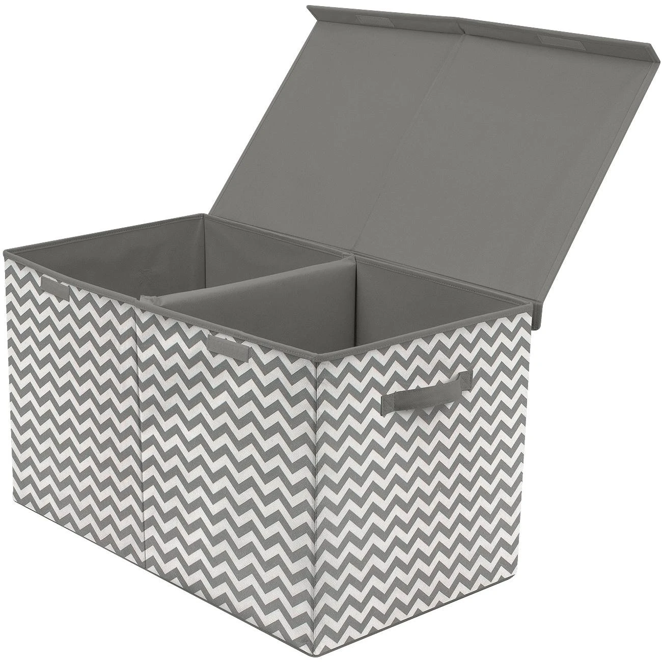 Storage Fabric Toy Chest (Chevron Pattern) 4 Storage Fabric Toy Chest (Chevron Pattern) - Image 2