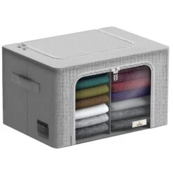 Storage Bins With Frame And Divider (Single Pack)
