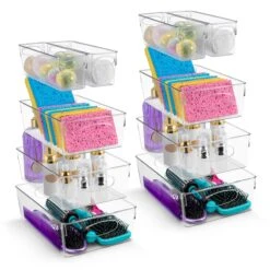 Plastic Clear Bins (10 Pack) 14 Plastic Clear Bins (10 Pack) -Sorbus Decor Shop 1 e4cf4f8d db00 40b0 b91a 0dae4dab84b3