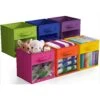 11" Cube Storage Bins With Window (6 Pack, Multi-Colored) -Sorbus Decor Shop 1 e70cfd0e 4119 4087 ad79 3d844a8649c2