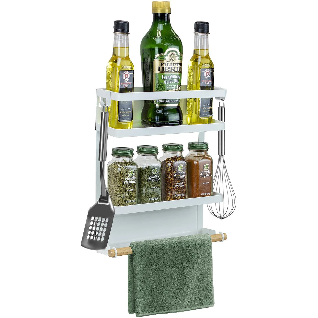 Magnetic Spice Rack Shelf (3 Tier) 5 Magnetic Spice Rack Shelf (3 Tier) - Image 3