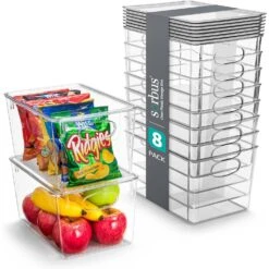 Plastic Container Bins With Lids -Sorbus Decor Shop 1 eb9f9f03 d9a1 4540 9d4f 09161f452390