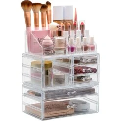 Makeup Organizer Case (6 Drawer 3Pc) -Sorbus Decor Shop 1 f2cdfb40 e151 417d 9764 3baf1174999d