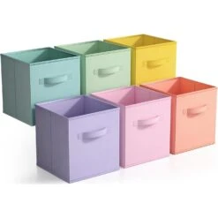 11" Cube Storage Bins (6 Pack) -Sorbus Decor Shop 1 fbf66cb3 36c6 4332 92f7 b430eed50f00