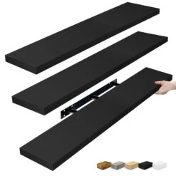 Extra Long Floating Shelves (Set Of 3)