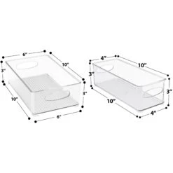 Clear Storage Bins 12 Clear Storage Bins -Sorbus Decor Shop 2 0cae2ed7 35cc 4d18 8f8d 05511cea7737