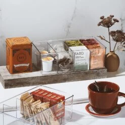 Divided Storage Bins For Tea Station 12 Divided Storage Bins For Tea Station -Sorbus Decor Shop 2 16aa2167 9955 4e17 9357 0bb92c447907