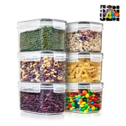 Medium Airtight Food Storage Containers (6 Pack) 17 Medium Airtight Food Storage Containers (6 Pack) -Sorbus Decor Shop 2 192fa491 2df8 4267 830e 1b868bb65cee