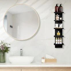 5 Tier Vertical Wall Shelf Unit -Sorbus Decor Shop 2 1e2a9229 bc4b 4746 ae86 a9ba3ccd955a