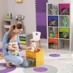 11" Cube Storage Bins With Window (6 Pack, Multi-Colored) -Sorbus Decor Shop 2 1e524479 8552 462c bb58 6dce01776618