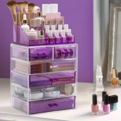 Makeup Organizer Set Tray (6 Drawer) -Sorbus Decor Shop 2 20554f42 68af 4c54 8abd 5dd9b368404d