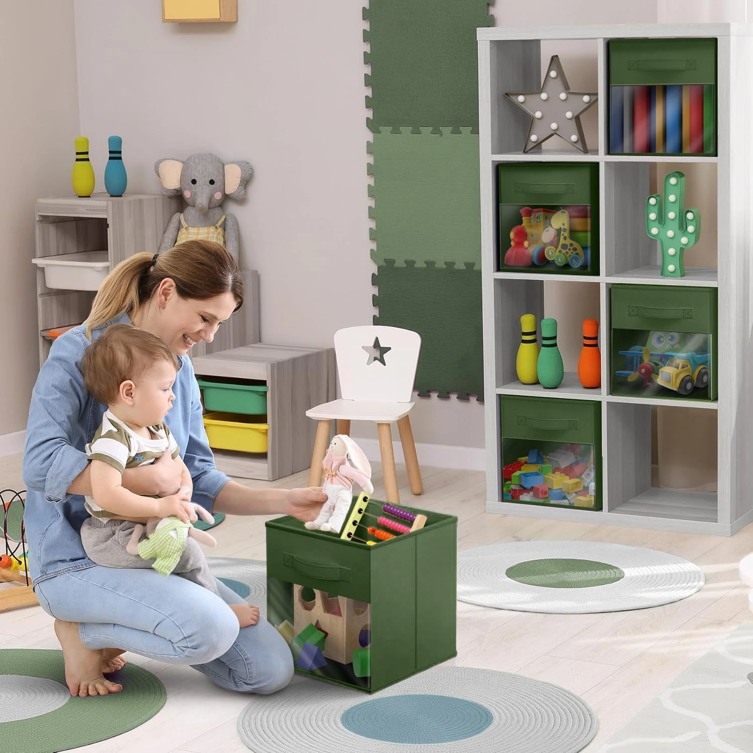 13" Large Storage Bin With Clear Window – 6-Pack 20 13" Large Storage Bin With Clear Window – 6-Pack - Image 18