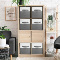 11" Cube Storage Fabric Bins (Two-Toned, 6 Pack) 40 11" Cube Storage Fabric Bins (Two-Toned, 6 Pack) -Sorbus Decor Shop 2 264710df 48ee 4a98 9ddd a1da6af37213