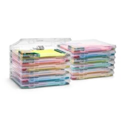 Portable Project Thin Case (12 Pc Clear)