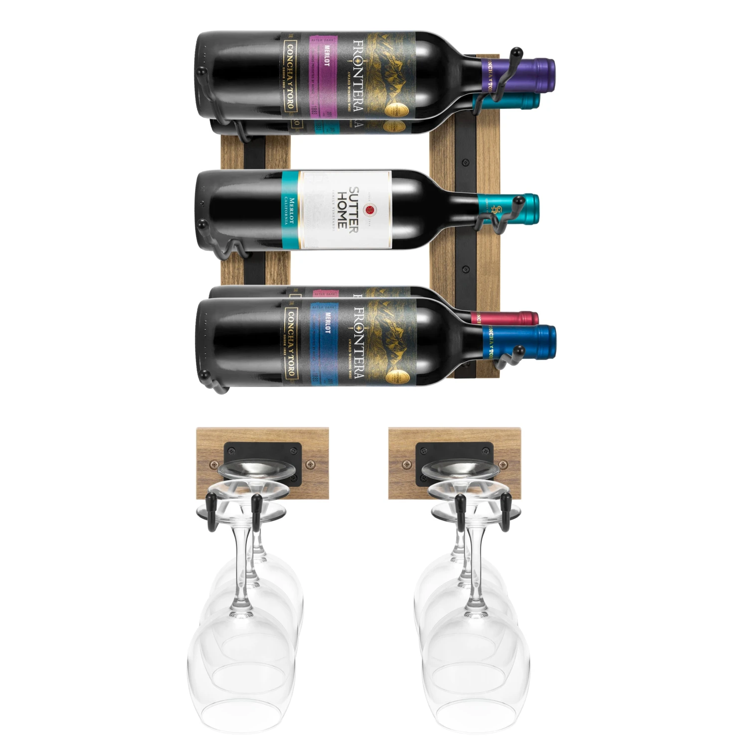 Wine Rack Stemware Wall Mounted (Set Of 4) 20 Wine Rack Stemware Wall Mounted (Set Of 4) - Image 18