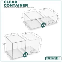 Acrylic Organizer Storage Drawers (4 Drawer) 13 Acrylic Organizer Storage Drawers (4 Drawer) -Sorbus Decor Shop 2 2fbea3e2 334e 4399 97db 7909f8c91654