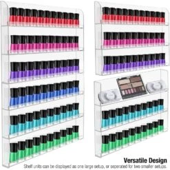 Nail Polish Wall Rack Display (6 Tier) 15 Nail Polish Wall Rack Display (6 Tier) -Sorbus Decor Shop 2 39ddd6f9 8a9e 45cd 93e1 bed9abf55fea