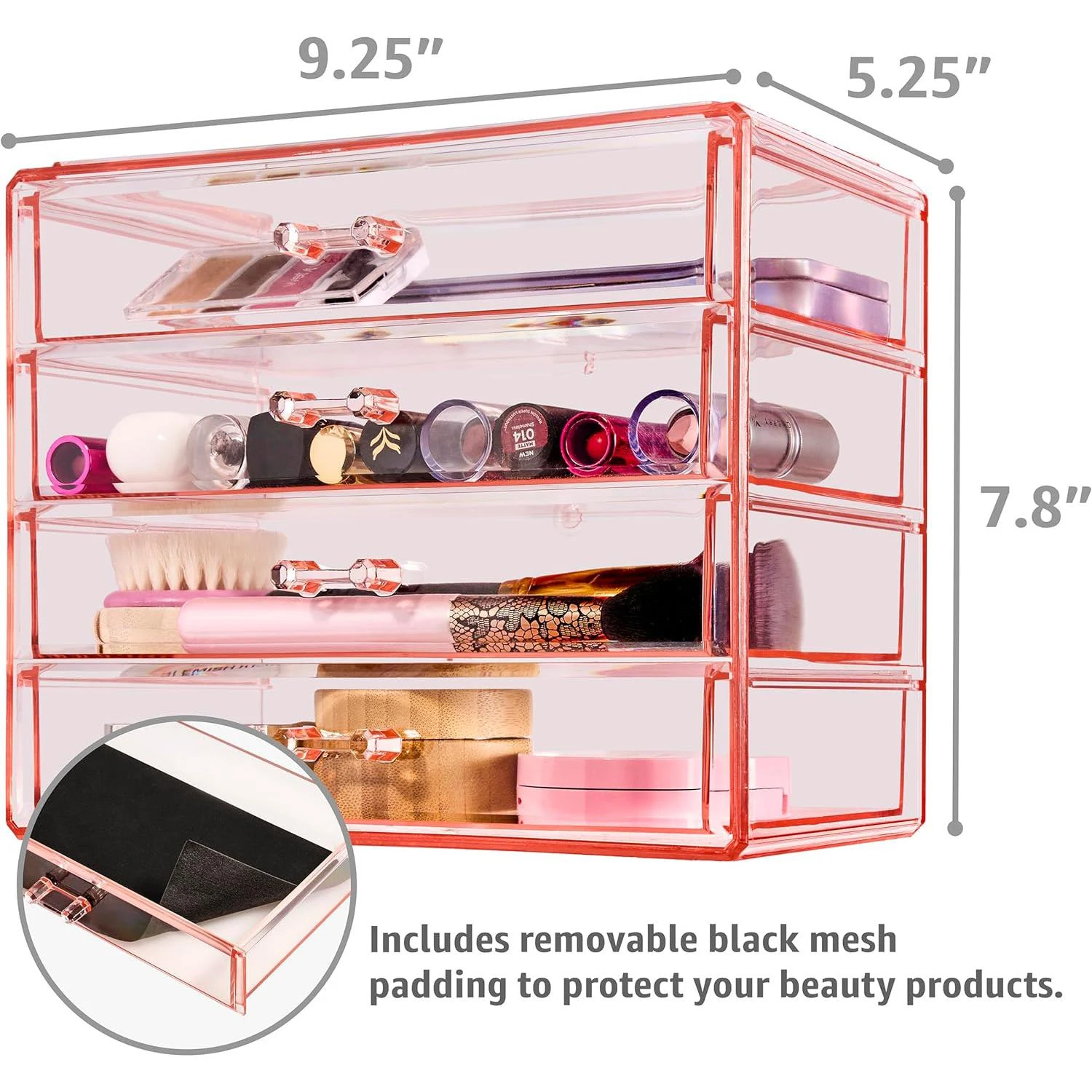 Makeup Organizer Case (4 Drawers) 20 Makeup Organizer Case (4 Drawers) - Image 18