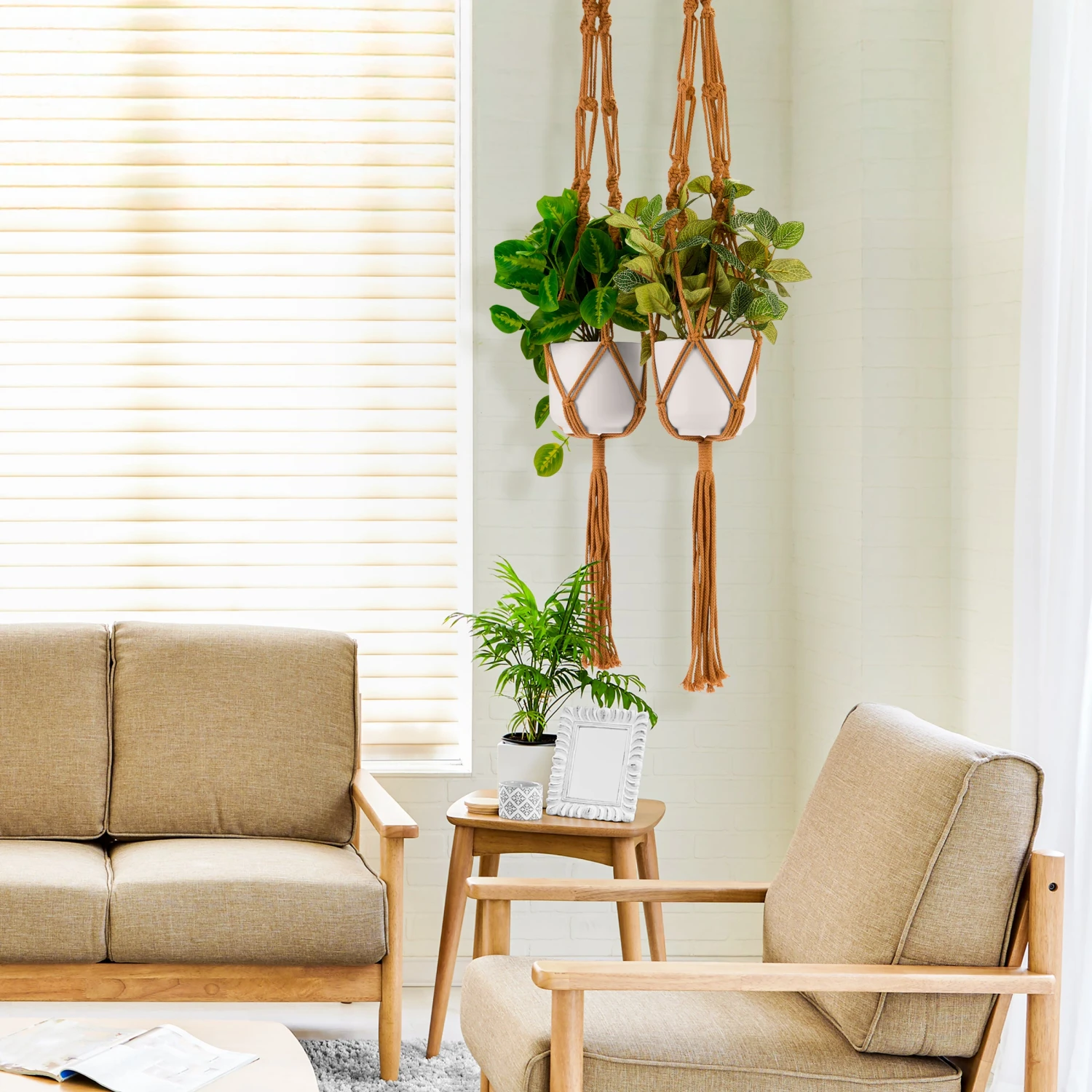 Macrame Plant Hanger 21 Macrame Plant Hanger - Image 19