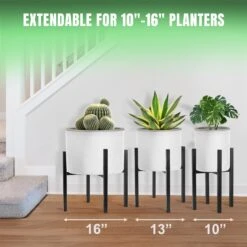 Plant Stand, Adjustable Flower Pot Holder 41 Plant Stand, Adjustable Flower Pot Holder -Sorbus Decor Shop 2 4ef95639 85a2 4329 8cab 1ad6d8be58fd