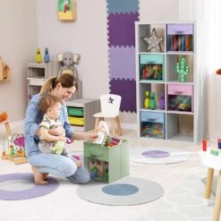 13" Large Cube Storage Bins With Window (6 Pack, Pastel) 30 13" Large Cube Storage Bins With Window (6 Pack, Pastel) -Sorbus Decor Shop 2 53bbab45 ec80 4eea af3d ed564686a7a0