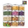 Medium Airtight Food Storage Containers With Lids (12 Pack) -Sorbus Decor Shop 2 5699344b 1294 4add 8b5d 786a4e9166b6