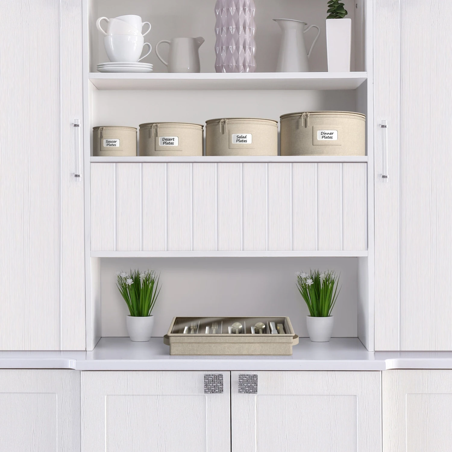 China Storage Salad Plate Container Dinnerware Organizer (1 Piece) 11 China Storage Salad Plate Container Dinnerware Organizer (1 Piece) - Image 9