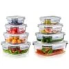 Glass Food Storage Containers With Lids (16 Pcs) -Sorbus Decor Shop 2 5b25e8df bf6e 4825 a3cc a7b59cdd5a12