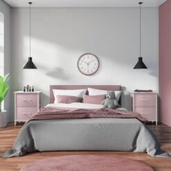 2 Drawer Display Nightstand (Set Of 2) 35 2 Drawer Display Nightstand (Set Of 2) -Sorbus Decor Shop 2 60918264 cc55 48fa b1d5 5ecb3d91f33e