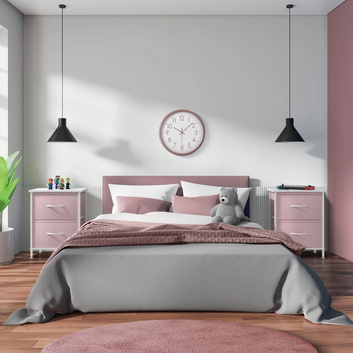 2 Drawer Display Nightstand (Set Of 2) 16 2 Drawer Display Nightstand (Set Of 2) - Image 14