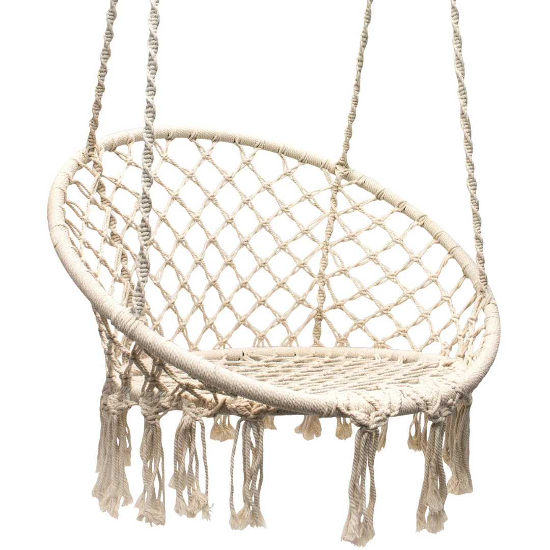 Hammock Chair Macrame Swing 3 Hammock Chair Macrame Swing