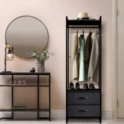 2 Drawer Tall Clothing Rack Storage -Sorbus Decor Shop 2 71eba6d7 7ff4 4a42 93a9 848183008c3e