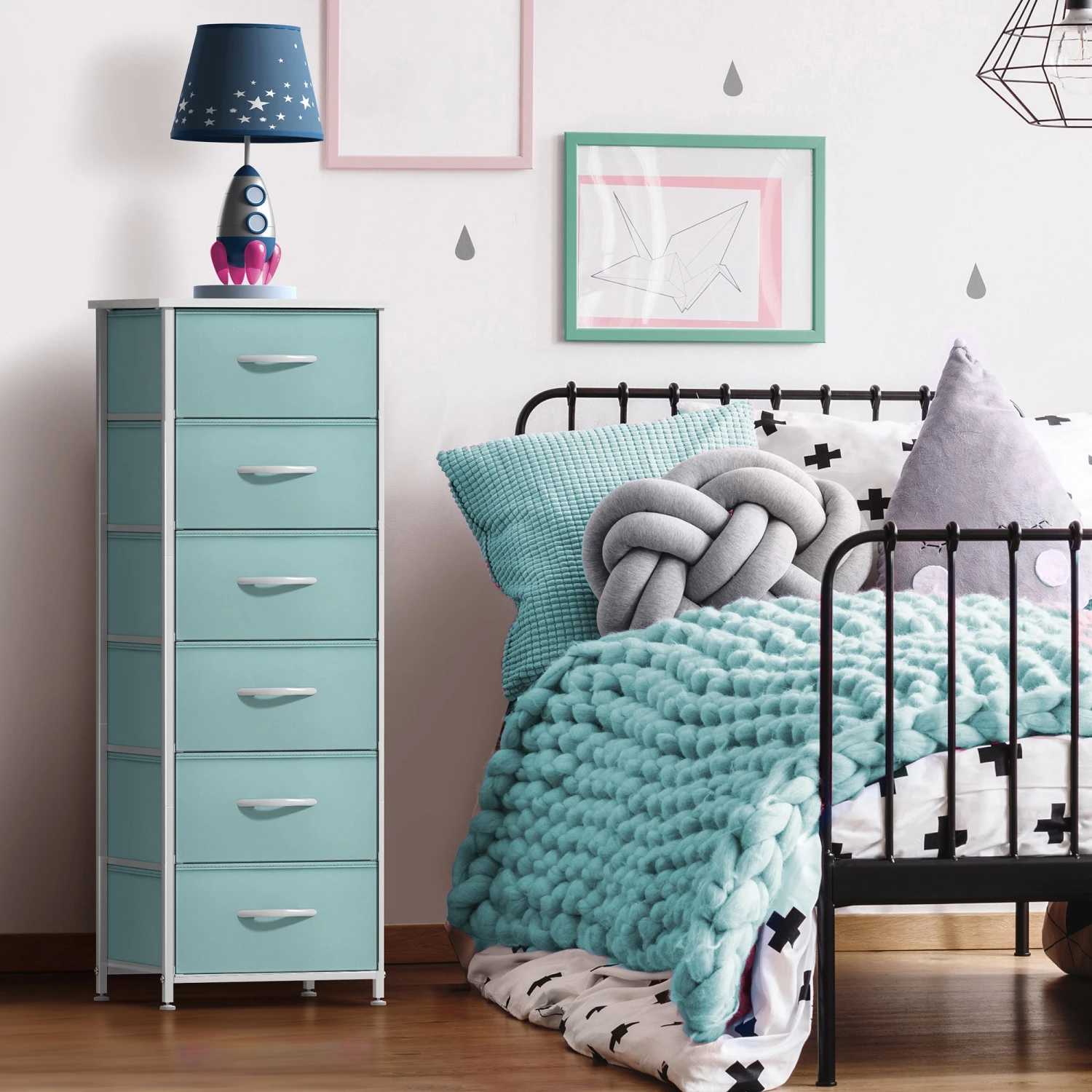 6 Drawer Tall Dresser 4 6 Drawer Tall Dresser - Image 2