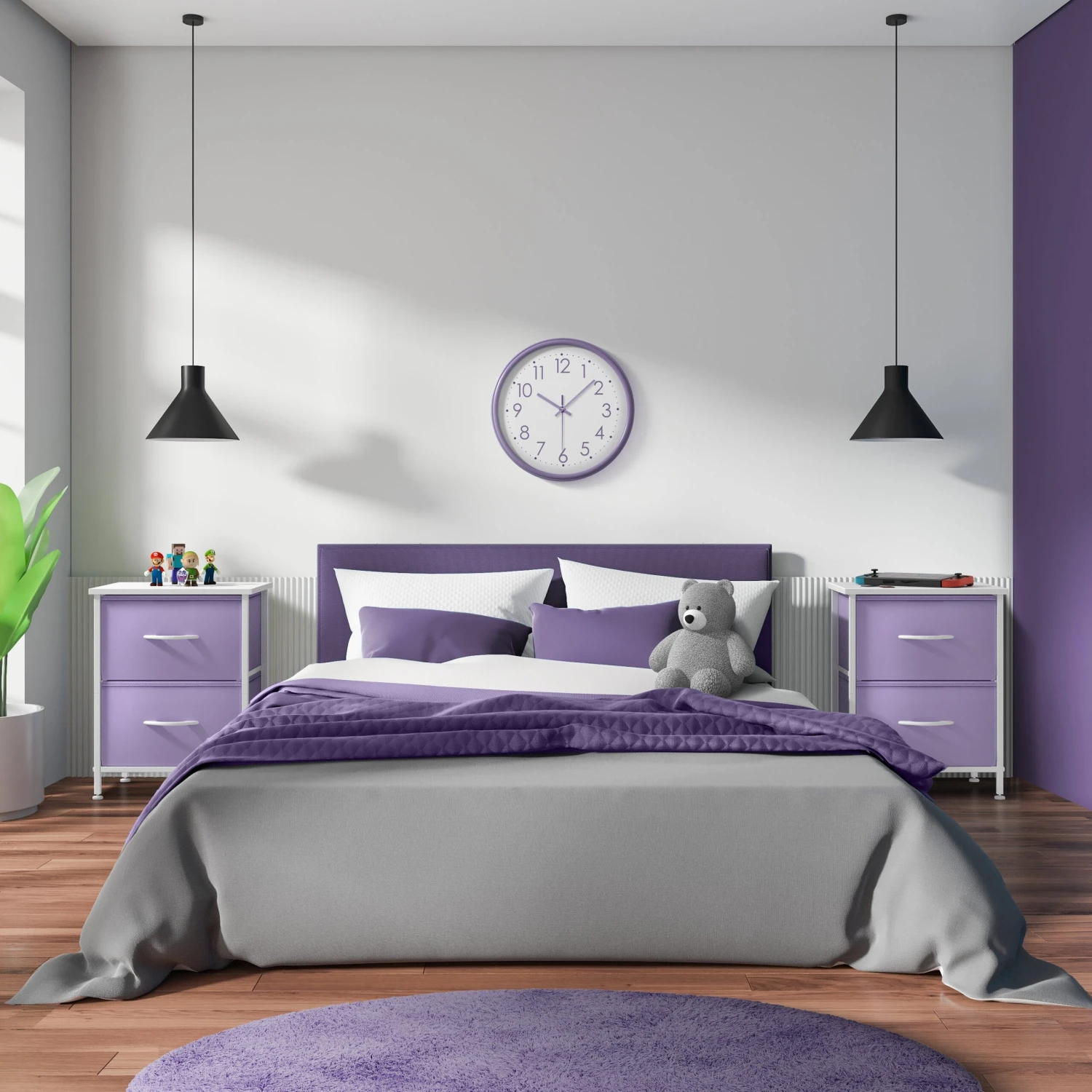 2 Drawer Display Nightstand (Set Of 2) 22 2 Drawer Display Nightstand (Set Of 2) - Image 20