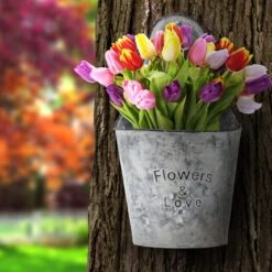 Metal Pocket Planter 15 Metal Pocket Planter -Sorbus Decor Shop 2 79e567f0 8378 4215 8506 c695209e30e4