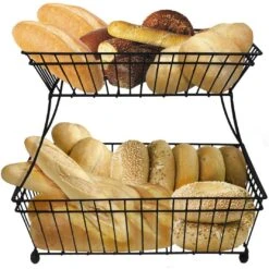 Fruit Breadbasket Stand (2 Tiers) 15 Fruit Breadbasket Stand (2 Tiers) -Sorbus Decor Shop 2 7e4014f1 fddc 4968 9ae9 1b2d5736dabb