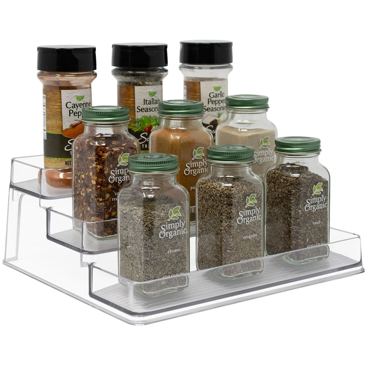 Shelf Organizer (2Pack 3Tier) 5 Shelf Organizer (2Pack 3Tier) - Image 3