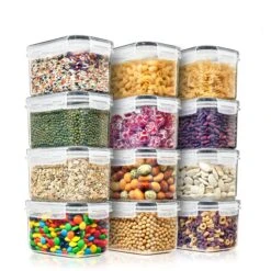 Medium Airtight Food Storage Containers With Lids (12 Pack) 13 Medium Airtight Food Storage Containers With Lids (12 Pack) -Sorbus Decor Shop 2 861c55f8 30f4 4e7f b393 57255c58a143