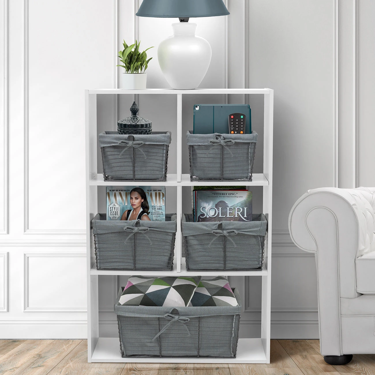 Wire Basket Bins (5 Pc) 7 Wire Basket Bins (5 Pc) - Image 5